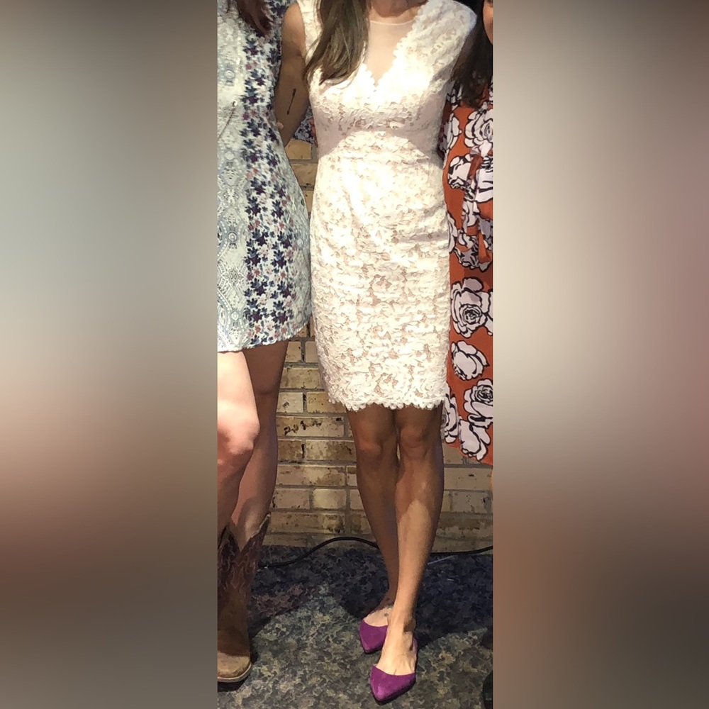 Tailored dress. Used for rehearsal dinner, worn only a few hours. From Nordstrom - Picture 4 of 4